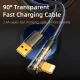 Joyroom S-UL012A6 USB-A - Lightning laidas 2.4A 1.2m, mėlynas