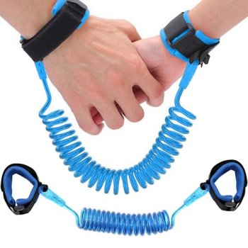 Iso Trade Child Anti-Lost Wrist Link Safety Leash, Blue
