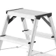Dvipusės kopėčios Hailo D60 StandardLine, 2x7 pakopų