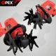 Akumuliatorinis kultivatorius OPEX TOOLS OPX28030, 21 V, 2x 1.5 Ah