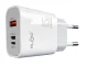 45W USB C Fast Wall Charger with 3 Ports USB-A and Lightning Universal Power Adapter