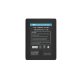 Newell BP-V95 SLIM V-Mount akumuliatorius, 6400mAh