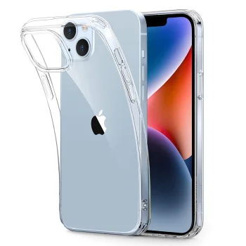 Apple iPhone 14 Plus 6.7'' Slim 2mm TPU Case Cover, Transparent