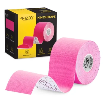 Kineziologinė juosta 4Fizjo 1090, 5 cm x 5 m, rožinė
