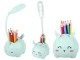 Kids LED Night Lamp Desk Lamp Reading Light, Blue