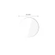 Apsauginis stiklas Tech-Protect Glass Fit+, Samsung Galaxy Watch 8 44 mm, 2 vnt., skaidrus