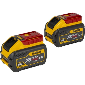 Akumuliatorių komplektas DeWalt DCB548Y2-XJ 18V / 54V 12.0Ah / 4.0Ah 2 vnt.