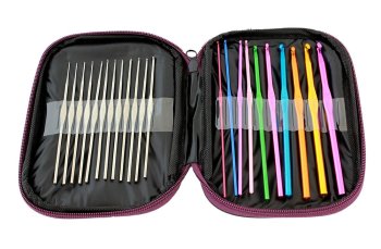 Set of crochet hooks 22 pcs.