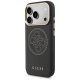 Guess Perforated 4G MagSafe dėklas Apple iPhone 17 Pro, juodas