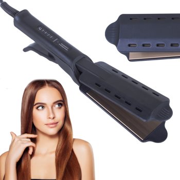 Ceramic Hair Straightener with Temperature Control, 80W