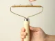 Lint and Pet Hair Remover Comb with Metal Blade for Clothes and Upholstery