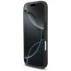 Mercedes Leather Large Laurel Leave MagSafe dėklas iPhone 17 Pro, antracito sp.