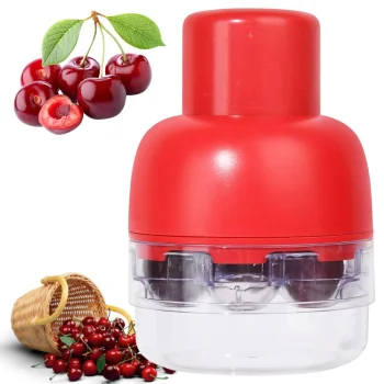 Manual Cherry and Olive Pitter with Container