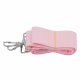 Makeup Train Case Travel Cosmetic Organizer with Adjustable Dividers, Pink