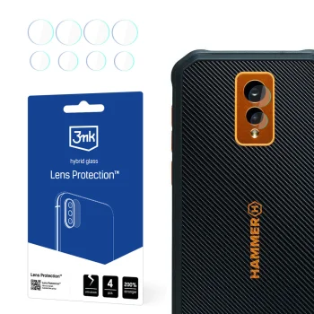 Hibridinis kameros apsauginis stiklas 3mk Lens Protection telefonui MyPhone Hammer Energy X