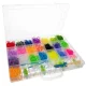 Kruzzel DIY Rubber Band Bracelet Making Kit XXL, 4400 pcs