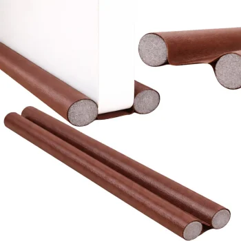 Putplasčio durų sandariklis nuo skersvėjo 96 cm, rudas