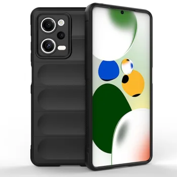 Hurtel Magic Shield dėklas telefonui Xiaomi Redmi Note 12 5G / Poco X5 5G, juodas
