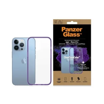 „PanzerGlass ClearCase“ dėklas, skirtas „iPhone 13 Pro“, skaidrus violetinis