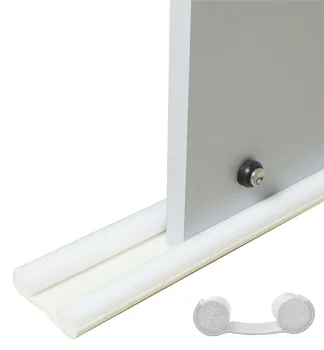 Draft Excluder for Doors and Windows, White