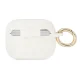 Guess GUAPSGGEH AirPods Pro cover white/white Silicone Glitter