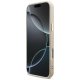 Guess 4G PU odinis MagSafe dėklas, skirtas iPhone 17 Pro Max, rožinis