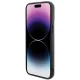 Guess iPhone 15 Pro Max dėklas Sequin Script Metal, juodas