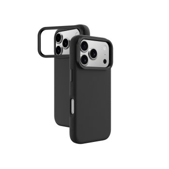 AmazingThing Glamour dėklas iPhone 17 Pro Max telefonui, juodas