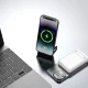 Išorinė baterija Dudao K14S+ 10000 mAh 20W su MagSafe ir stovu, balta