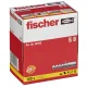 Plastikiniai kaiščiai Fischer S 8, 8 x 40 mm, 100 vnt.