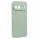 Google Pixel 9 silikoninis apsauginis dėklas, žalias