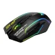 Belaidė žaidimų pelė ONIKUMA DM06, 2.4 GHz / Bluetooth / USB-C, 12 800 DPI, RGB