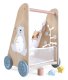 ECOTOYS edukacinis medinis stumdukas su veiklos centru