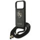 Guess 4G Big Logo dėklas su virvele iPhone 17 Pro, juodas
