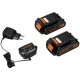 Akumuliatorinis smūginis gręžtuvas-suktuvas Black & Decker BL188KB-QW 18V