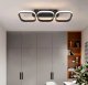 Lubinis LED šviestuvas 33W, juodas