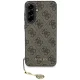 Guess HC PU 4G Charm dėklas skirtas Samsung Galaxy A56 5G, rudas