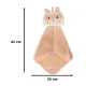 Kids Hand Towel for Kindergarten 42x25cm, Pink Rabbit