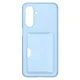 Samsung Galaxy A26 5G dėklas su kortelės lizdu EF-OA266TLEGWW, mėlynas