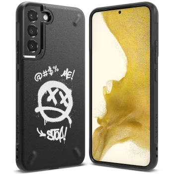 Dėklas Ringke Onyx Design skirtas Samsung Galaxy S22+ (S22 Plus), TPU, Graffiti, juodas