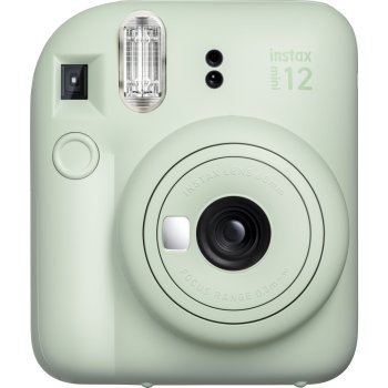 Fujifilm instax mini 12 momentinis fotoaparatas, melsvai žalia