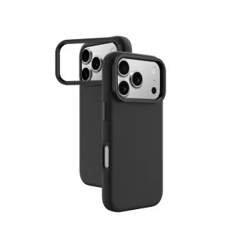AmazingThing Glamour dėklas iPhone 17 Pro Max telefonui, juodas