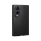 Samsung Carbon Magnet dėklas telefonui Samsung Galaxy Z Fold 8 su MagSafe ir 2 plėvelėmis, juodas