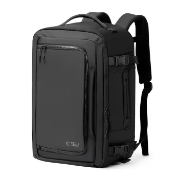 Tech-Protect Defender S50 15.6" nešiojamojo kompiuterio kuprinė (20L), juoda