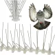 Metaliniai spygliai nuo paukščių ir balandžių 50x11x4 cm