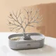 Jewelry stand in deer antler shape, light gray