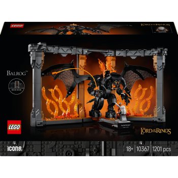 LEGO Icons 10367 Žiedų valdovas: Balrog Book Nook