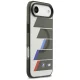 Dėklas iPhone Air BMW M IML Metal Buttons Tricolor Lines MagSafe, pilkas