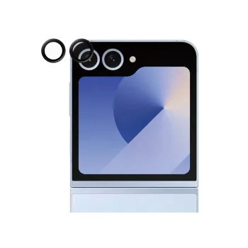 SAFE by PanzerGlass camera cover for Samsung Galaxy Z Flip 6 - with black frame