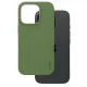 CARE by PanzerGlass dėklas iPhone 16 Pro Fashion Case (MagSafe), žalias